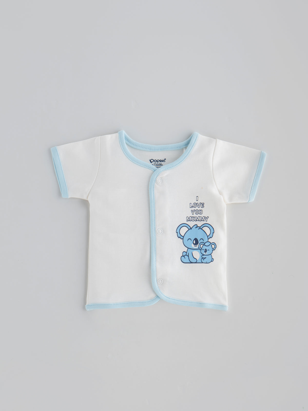 Popees Skin-Friendly Comfy Jhabla Top (0-9 Months) for Newborn Babies