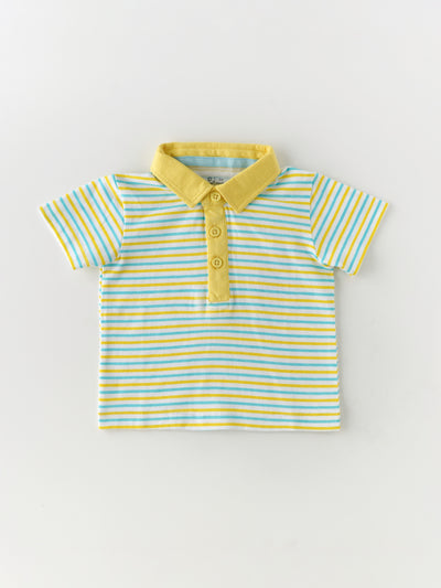 Popees Skin-friendly & Comfy Polo T-shirt (3-24 Months) for Boys