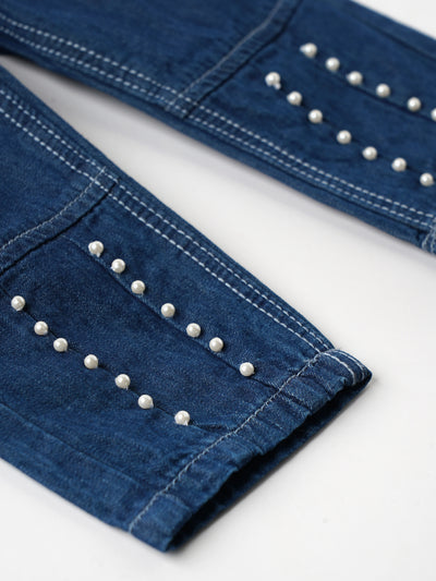 Popees Fashionable Denim Jeans (3-24 Months) for Girls