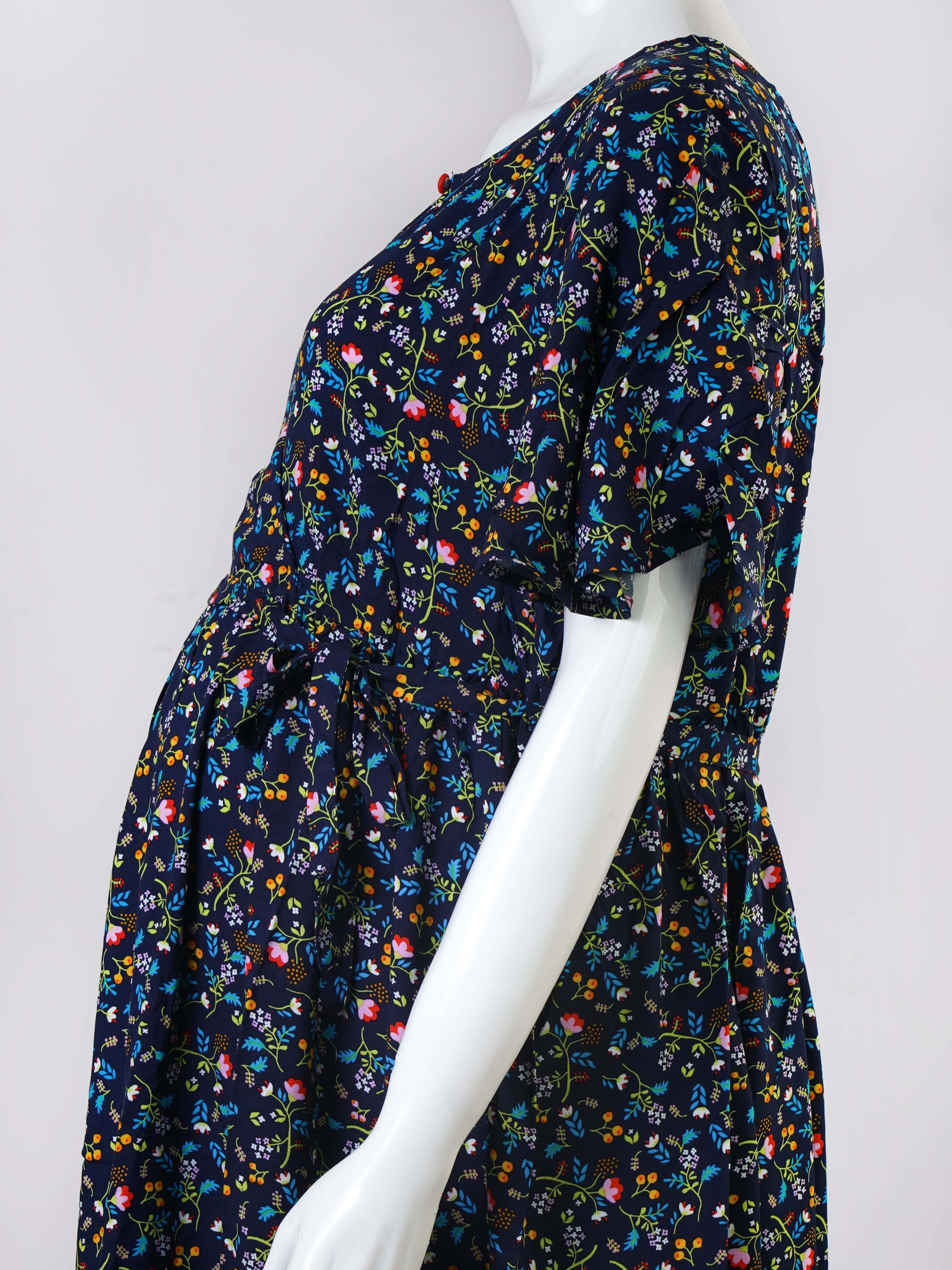 Soft &amp; Trendy Maternity Gown