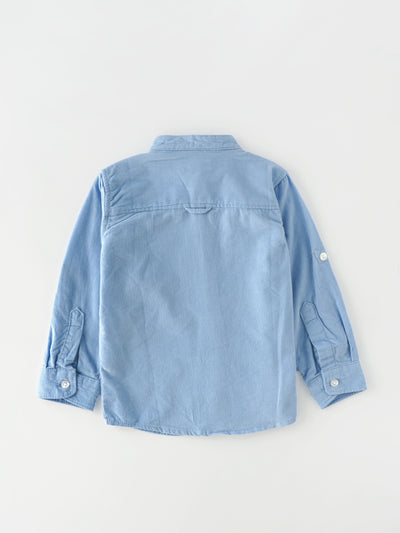 Popees Trendy & Skin-friendly Full Sleeve Corduroy Shirt (1-8 Years) for Boys