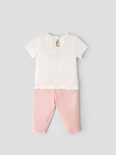 Popees Comfy & Cute Half Sleeve Co-ord Set (3-36 Months) for Girls