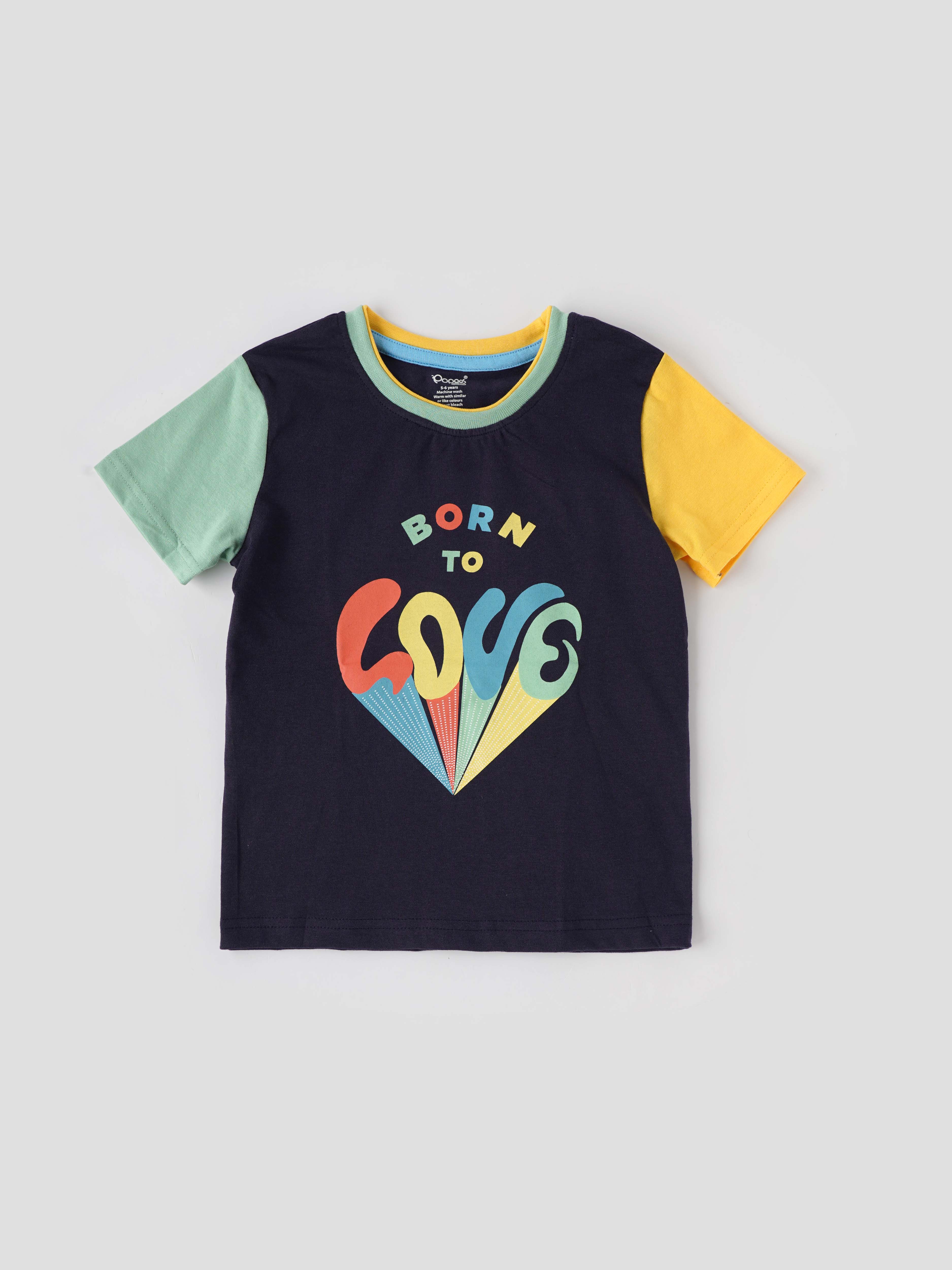 Popees Half Sleeve T-shirt (1-8 Years) for Boys