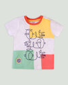 Popees Chest Printed T-shirt (1-8 Years) for Boys