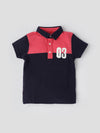 Popees Front Half Open Half Sleeve T Shirt (1-8 Years) for Boys