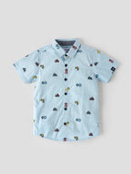 Popees Stylish & Comfy Printed Shirt (1-8 Years) for Boys