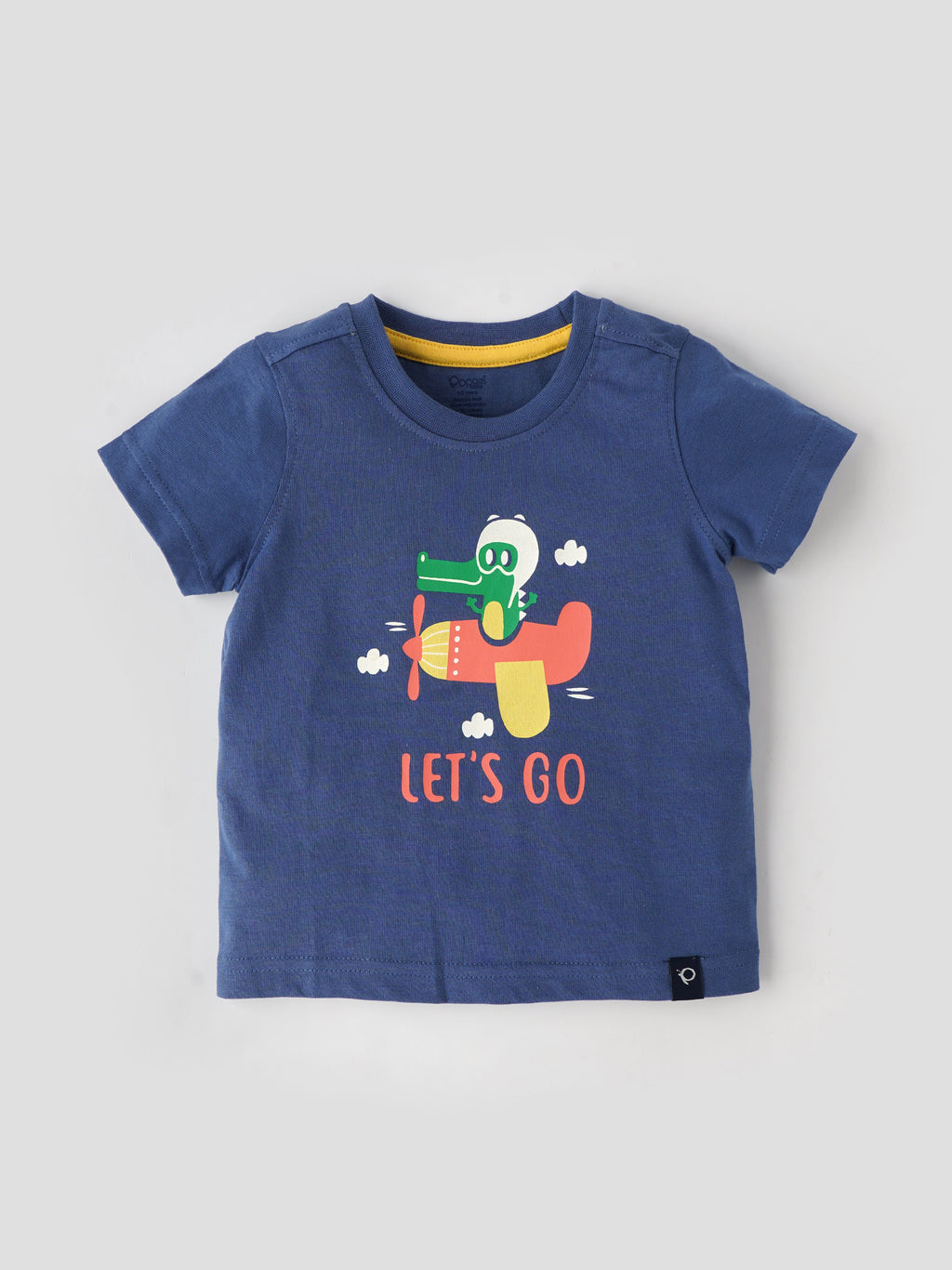Popees Skin-friendly Half Sleeve T-shirt (1-8 Years) for Boys
