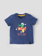 Popees Skin-friendly Half Sleeve T-shirt (1-8 Years) for Boys