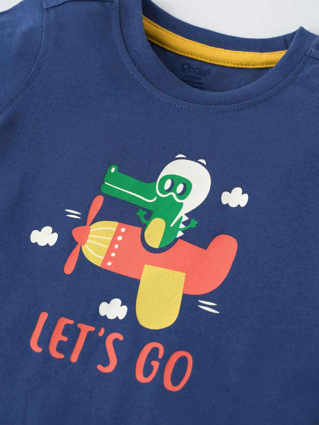 Popees Skin-friendly Half Sleeve T-shirt (1-8 Years) for Boys