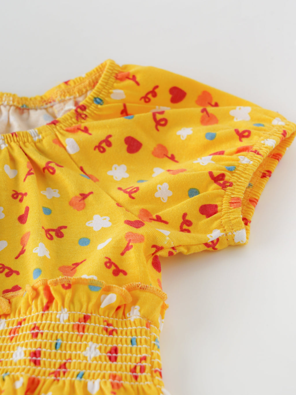 Trendy & Comfy Printed  Dress for Girls