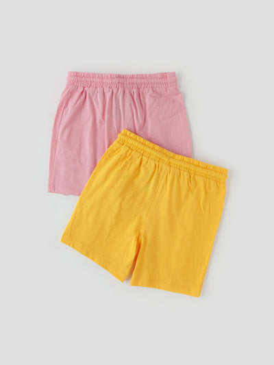 Popees Comfortable 2-Piece Shorts Set (1–8 Years) for Girls