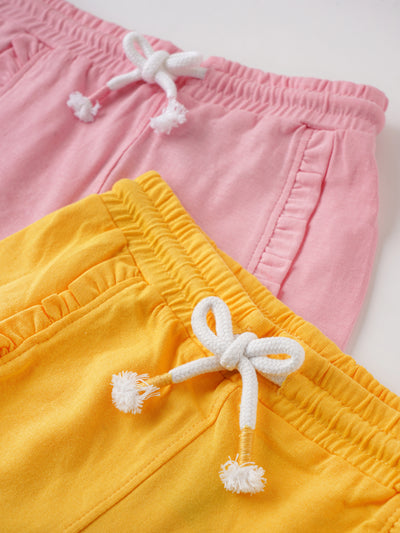 Popees Comfortable 2-Piece Shorts Set (1–8 Years) for Girls