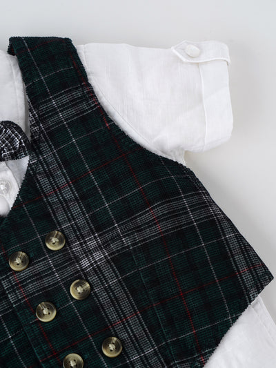 Popees Elegant Party-Wear Co-ord Set with Bow Tie (3–36 Months) for Boys