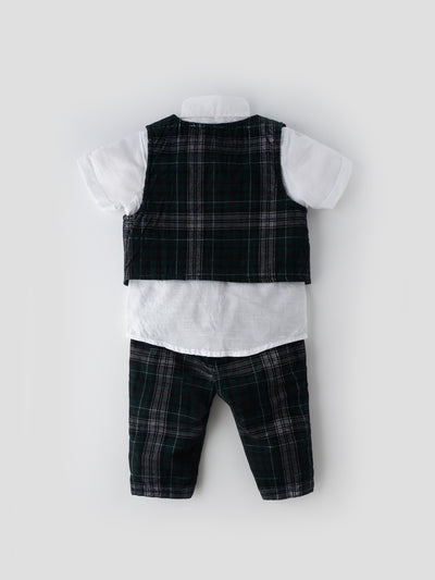 Popees Elegant Party-Wear Co-ord Set with Bow Tie (3–36 Months) for Boys