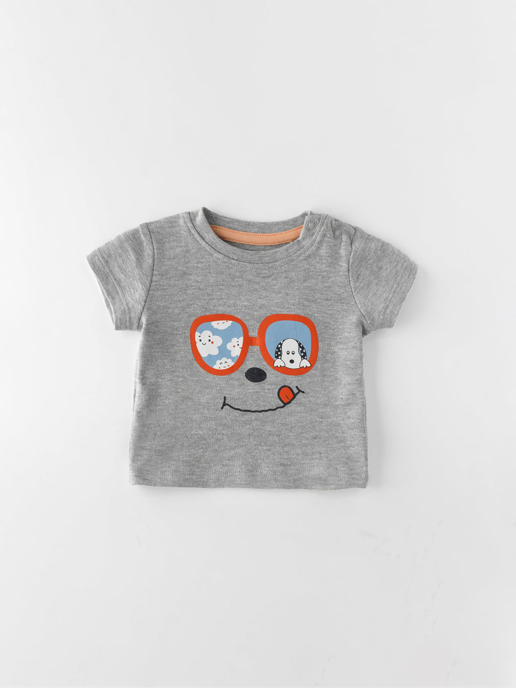 Popees Skin-friendly & Comfy T-Shirt (0-9 Months) for Boys