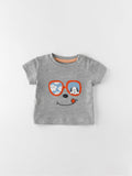 Popees Skin-friendly & Comfy T-Shirt (0-9 Months) for Boys