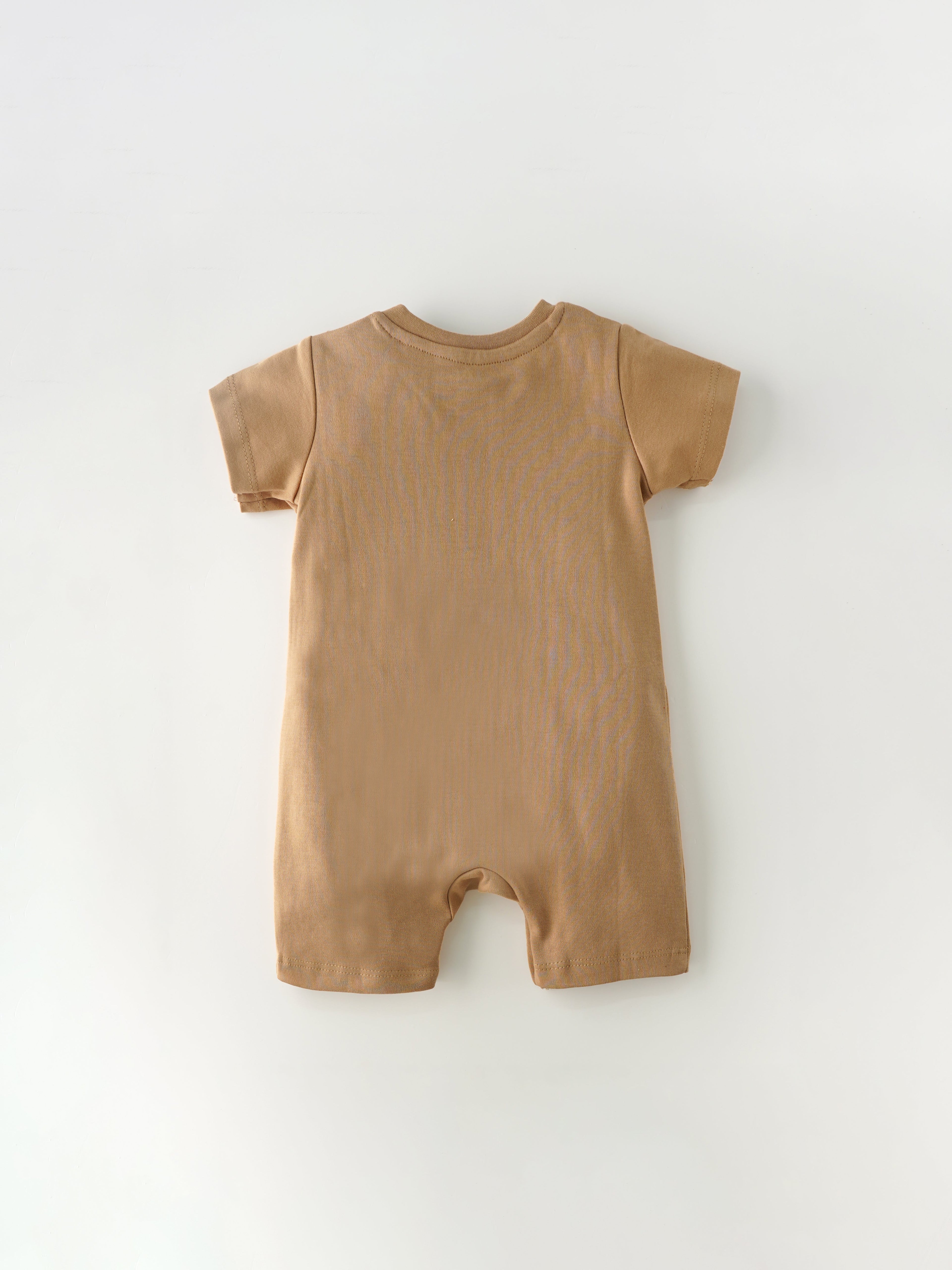 Popees Cotton Romper for Newborn Babies | Soft Breathable Baby Onesie | 0–6 Months