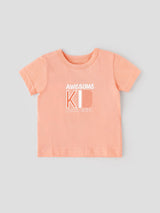 Popees Half Sleeve Chest Printed T Shirt (1-8 Years) for Boys