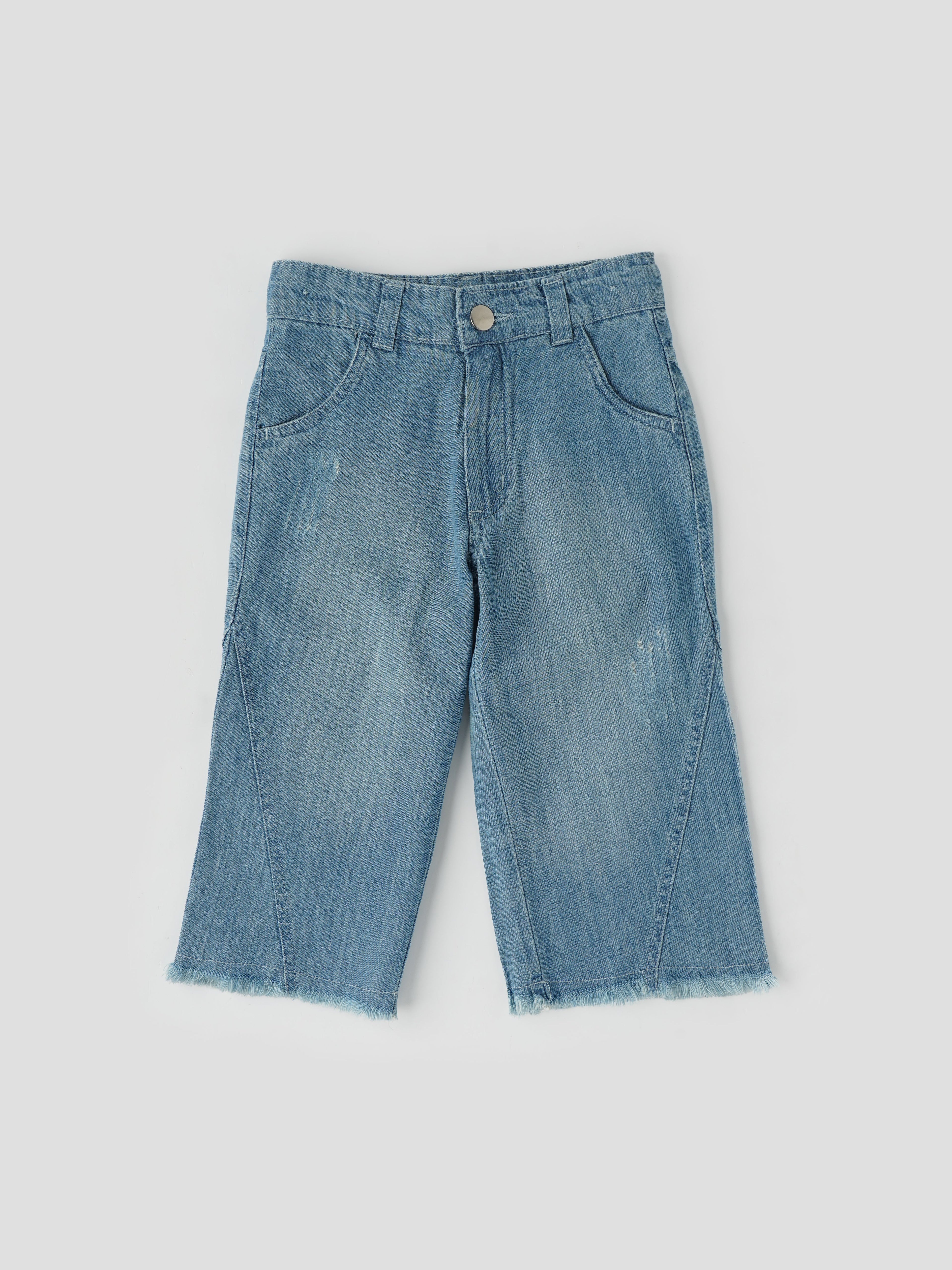 Popees Trendy & Comfy Denim Pants (1-8 Years) for Girls