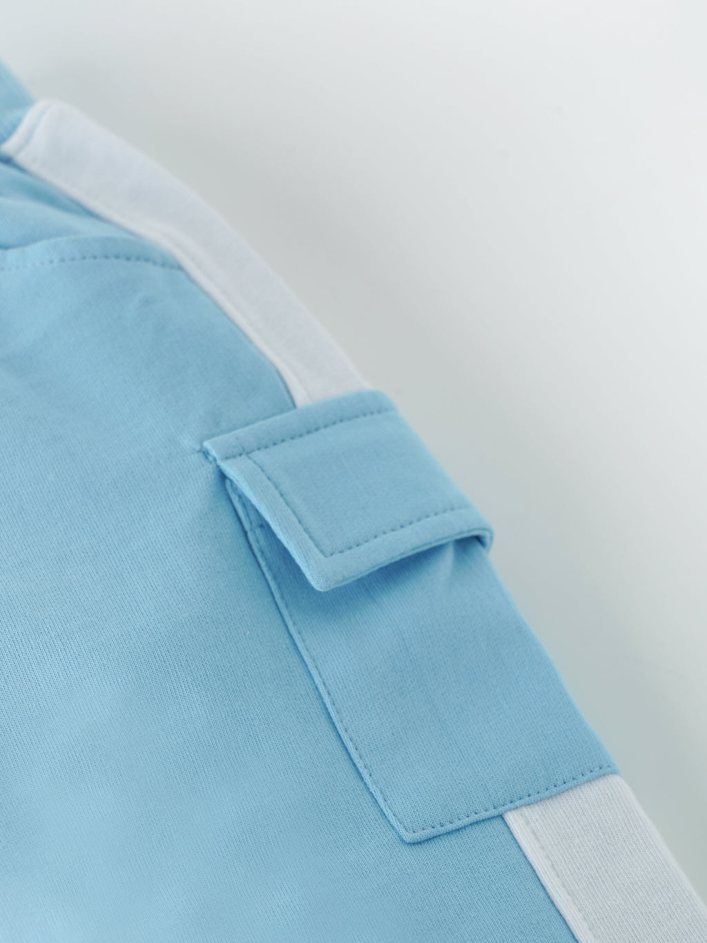 Popees Baby  Girls  Cotton Jogger Pants| Sky Blue| 1-8 Years