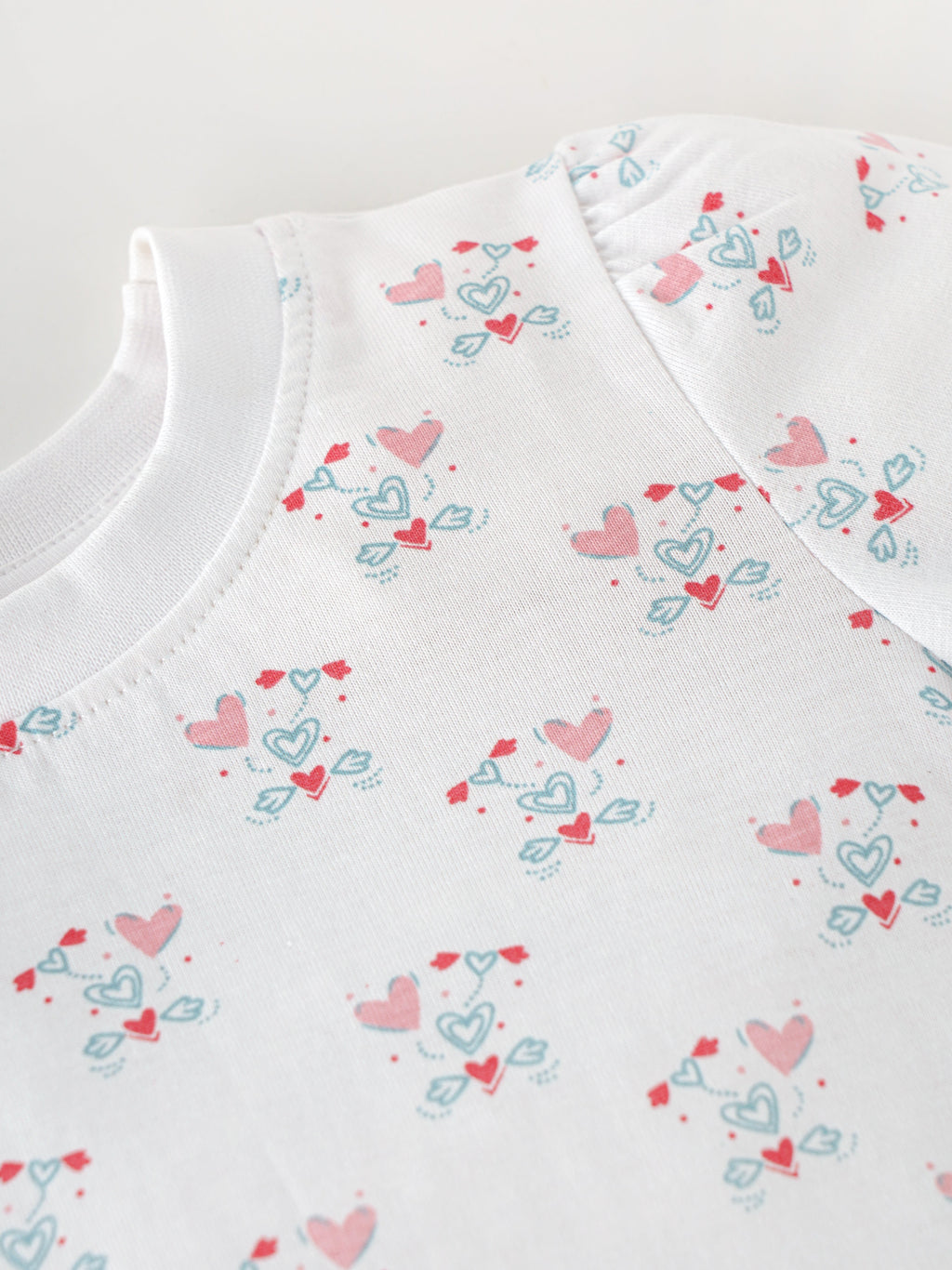 Popees Baby Girls Short Sleeve Cotton T-Shirt| White| 1-8 Years