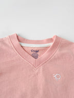 Popees Stylish V-Neck T-Shirt (1–8 Years) for Girls – Comfy & Fashionable