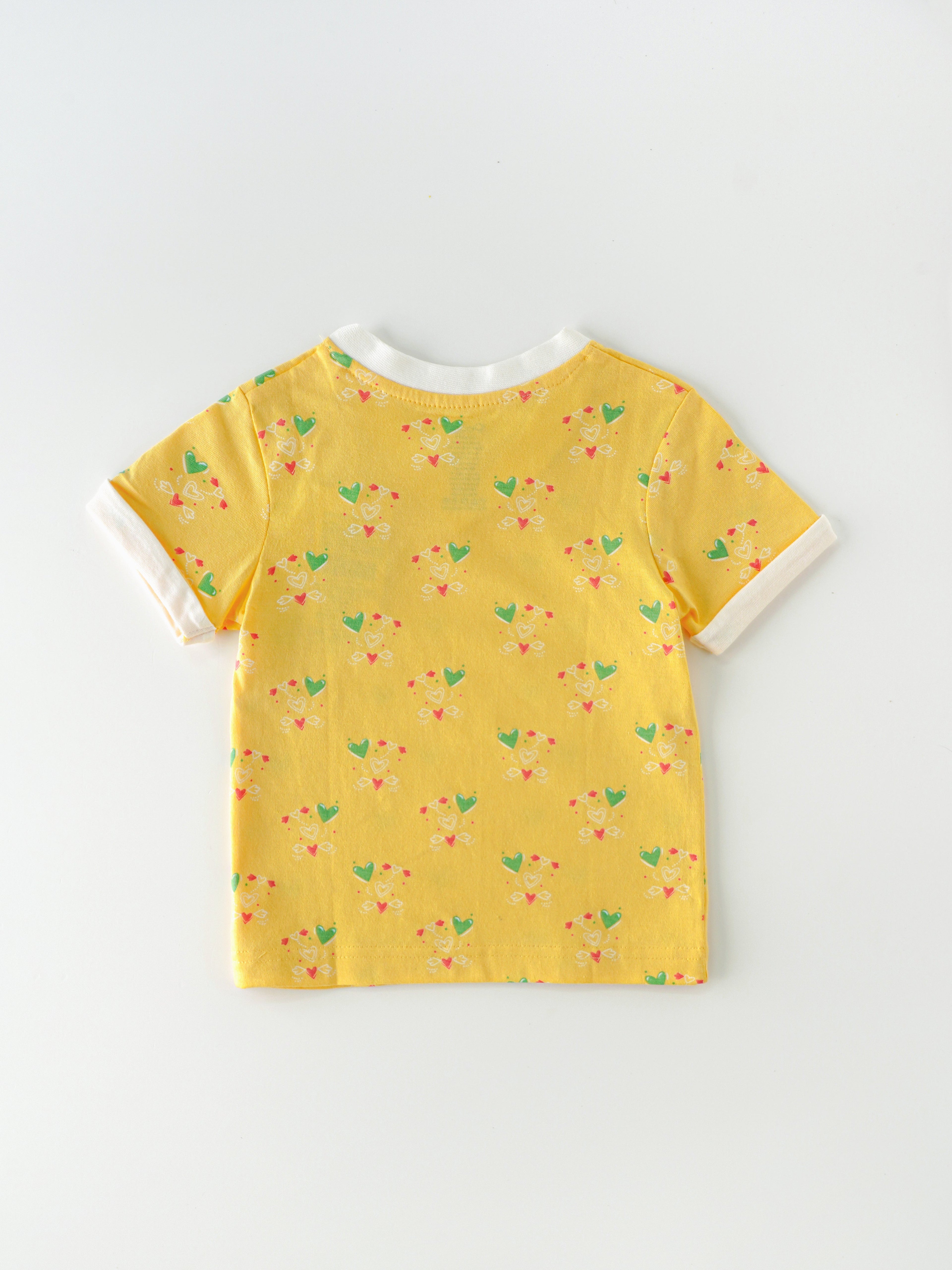 Popees Cute & Comfy V-Neck T-Shirt (1–8 Years) for Girls