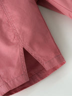Popees Baby Girls Cotton 3/4 Shorts| Rust Pink| 1-8 Years