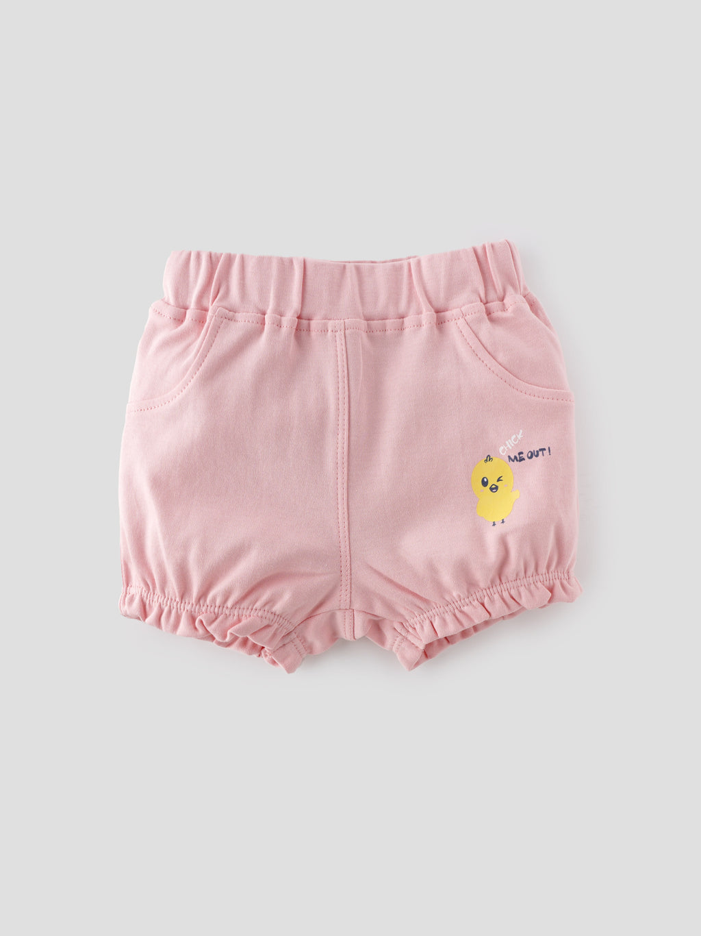 Popees Skin-friendly & Comfy Shorts (3-18 Months) for Girls - Pack of 2
