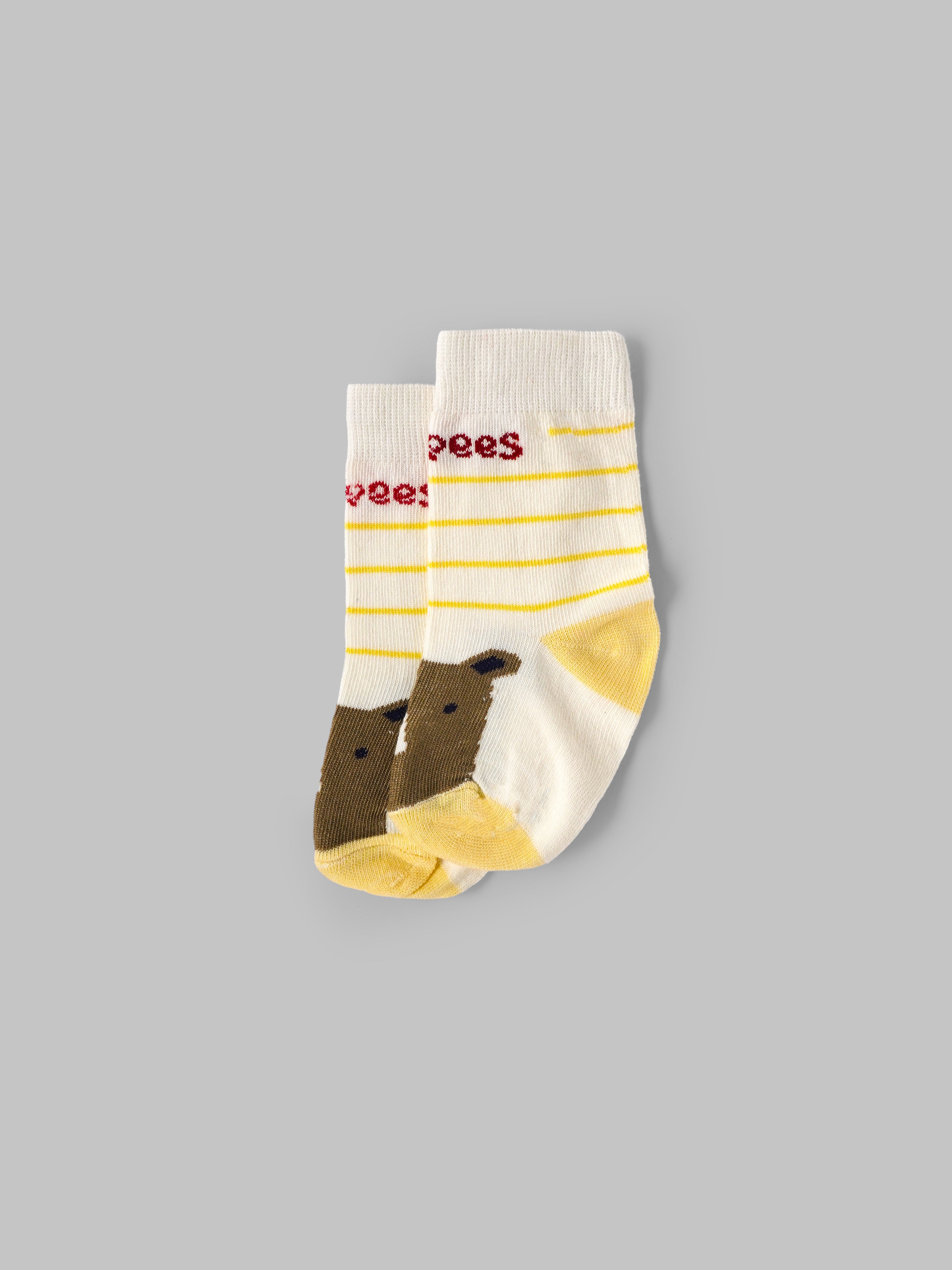 Popees Trendy & Comfy Socks (1-4 Years) for Boys - Pack of 3