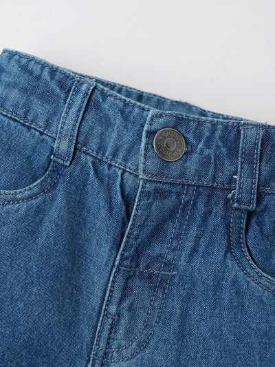 Popees Comfy Denim Pants – Soft, Durable & Easy-to-Wear Everyday Essential (3-36 Months) for Baby Boys