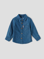 Popees Full-Sleeve Front Open Shirt (3–36 Months) for Boys