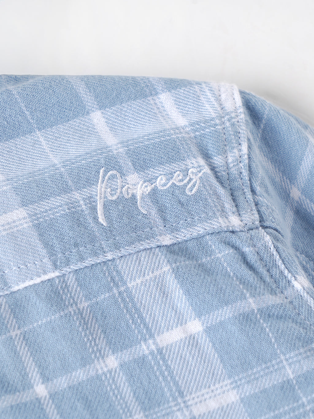 Popees Baby Boys Checked Hooded Shirt| Blue| 3-24 Months