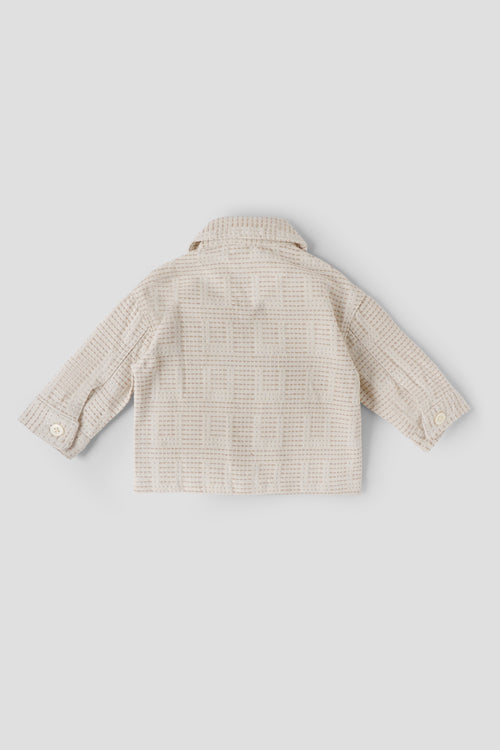 Popees Baby Boys Full Sleeve Cotton Shirt |Soft Collared Infant Wear| 3–36 Months