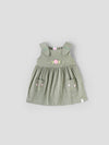 Popees Beautiful & Stylish Floral Embroidered Sleeveless Dress (3-36 Months)for Baby Girls