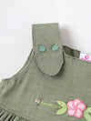 Popees Beautiful & Stylish Floral Embroidered Sleeveless Dress (3-36 Months)for Baby Girls