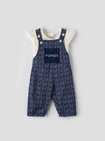Dungaree Set for Baby Girls