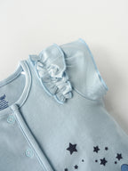 Popees Short Sleeve Printed Front Open Jhabla Top (3–36Months) for Baby Girls