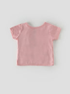 Popees Side Tie Jhabla Top (0–6 Months) for Newborn Girls