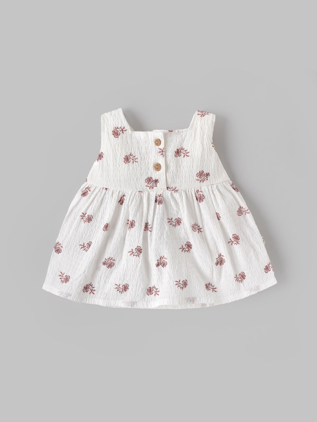 Popees Baby Girls Floral Top & Bloomer Set | Newborn–9 Months