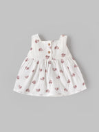 Popees Baby Girls Floral Top & Bloomer Set | Newborn–9 Months