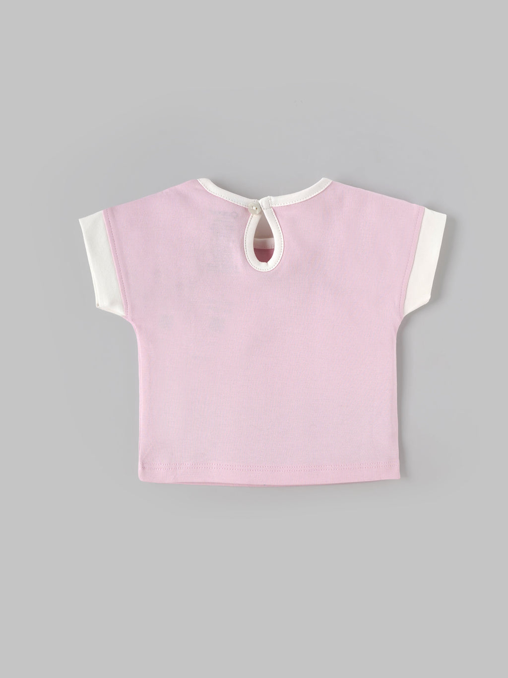 Popees Skin-friendly & Comfy Printed T-shirt(0-9 Months) for Baby Girls