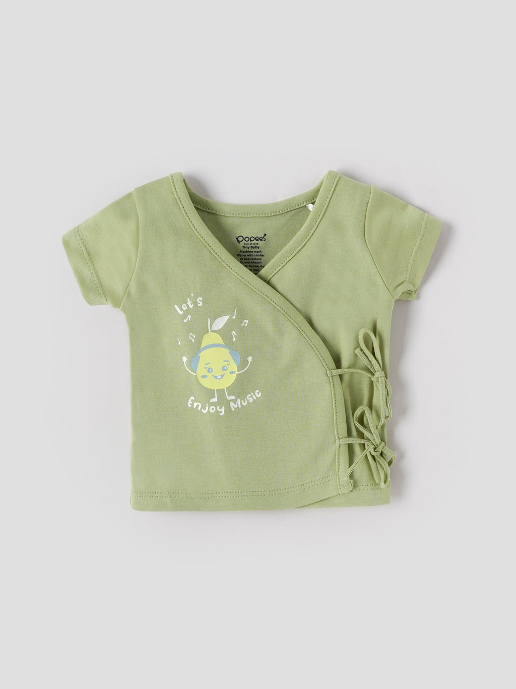 Popees Unisex Baby Printed Wrap Jabla (Tiny Baby – 6 Months)