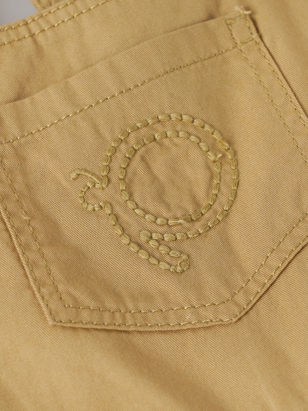 Popees Baby Boys Denim Dungaree Top | Beige | 1-6 Years