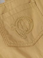 Popees Baby Boys Denim Dungaree Top | Beige | 1-6 Years