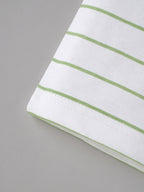 Popees Boys Striped Cotton T-Shirt | White | 1-8 Years