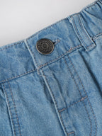 Popees Baby Boys Denim Jeans | Blue | 3-24 Months