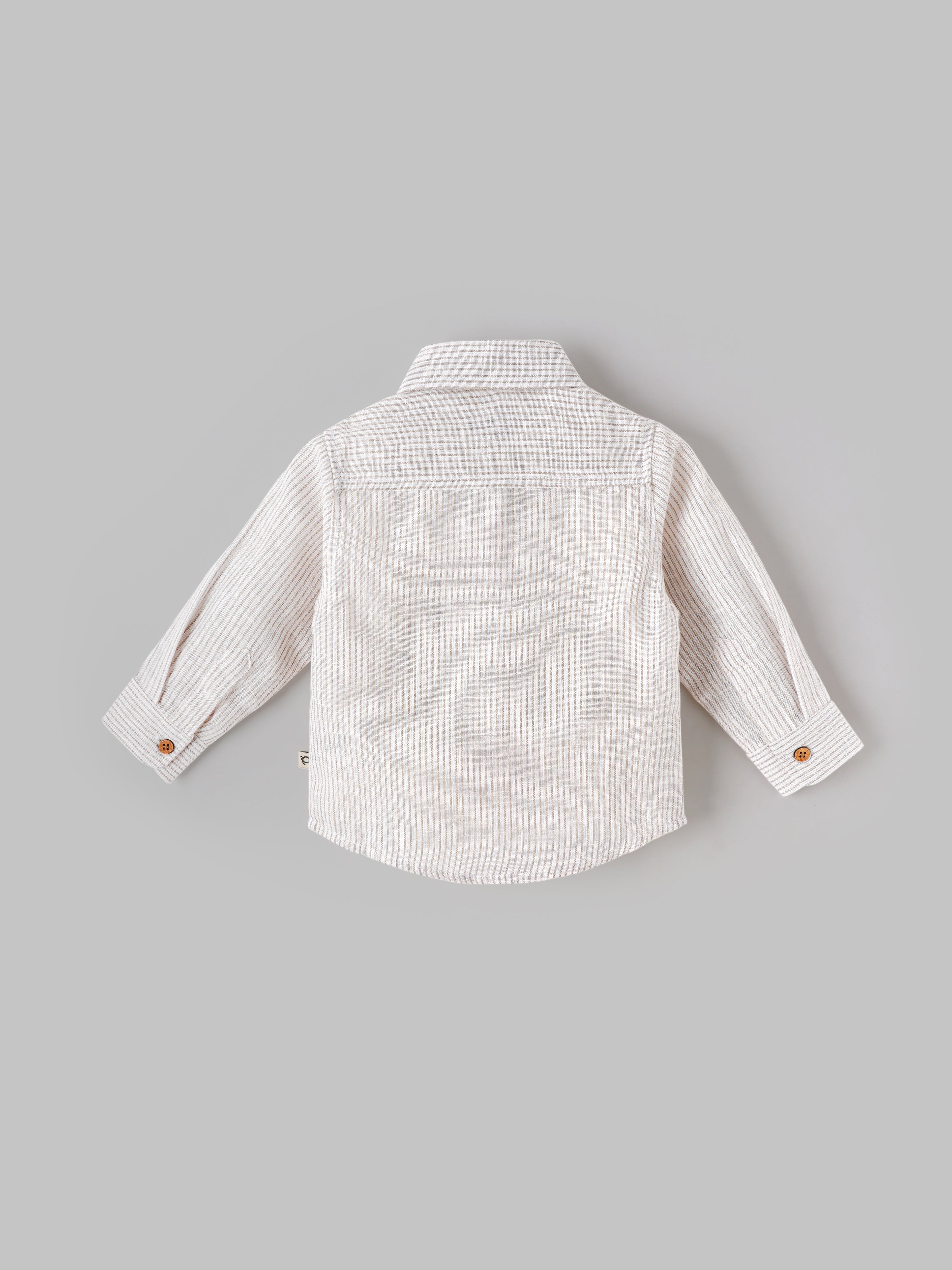Popees Classic & Trendy Full-Sleeve Shirt (3–36 Months) for Baby Boys