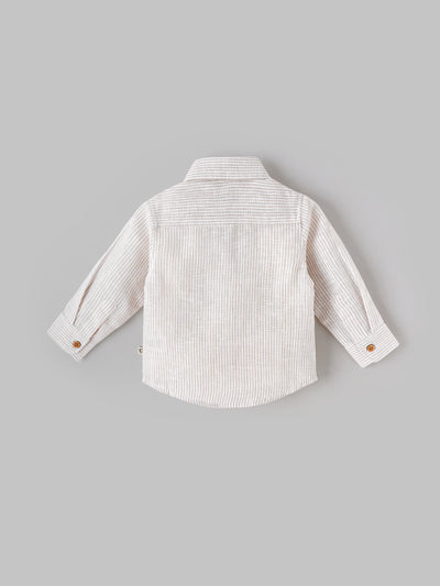 Popees Classic & Trendy Full-Sleeve Shirt (3–36 Months) for Baby Boys