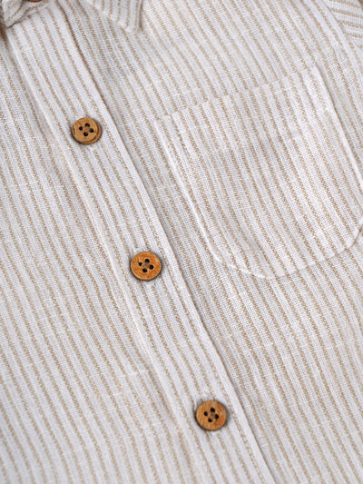 Popees Classic & Trendy Full-Sleeve Shirt (3–36 Months) for Baby Boys